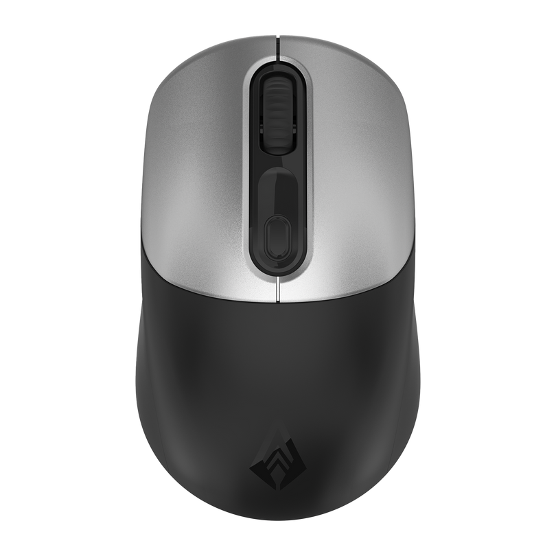 Precision 200 Wireless Office Mouse with Bluetooth & 2.4GHz USB, Rechargeable Ergonomic Lightweight Mouse