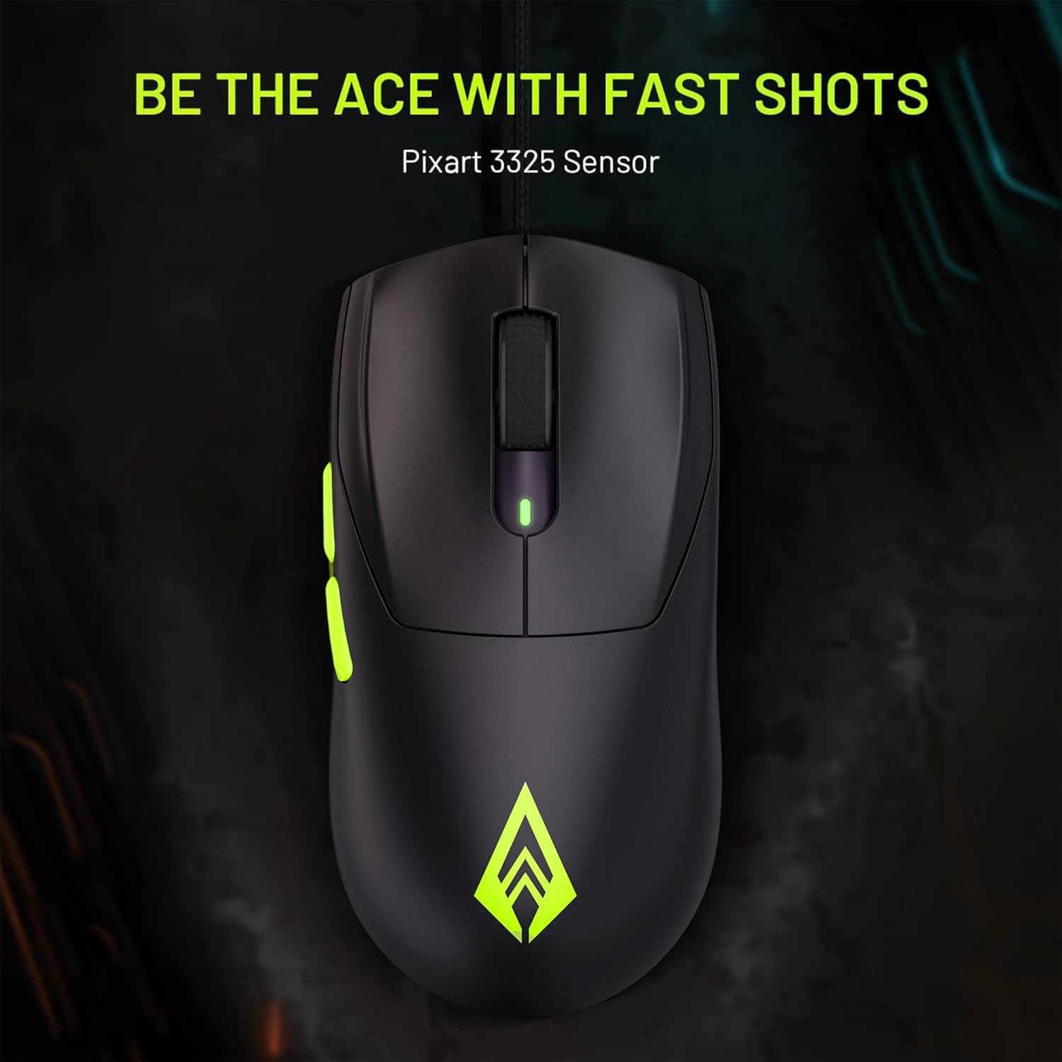 Recurve 600 Wireless Gaming Mouse with Pixart 3325 sensor 10000 DPI
