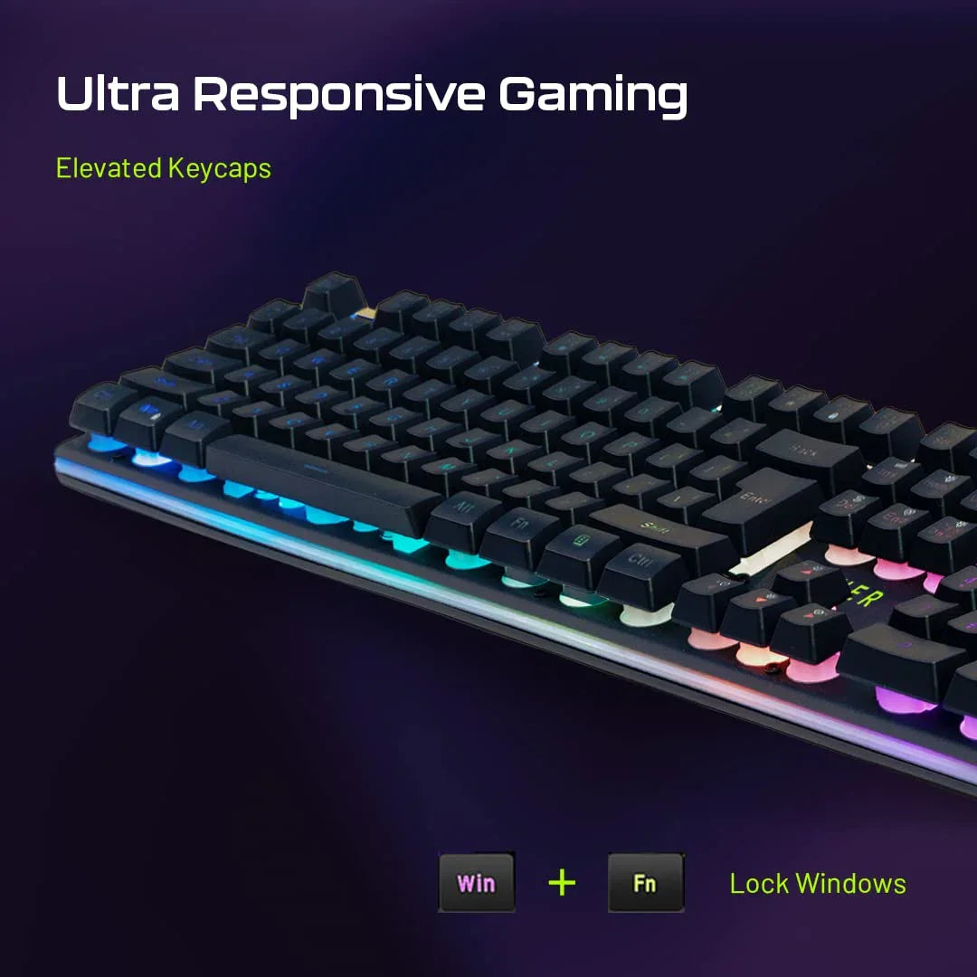 Astra G100 Mechanical Gaming Keyboard with Blue Switches