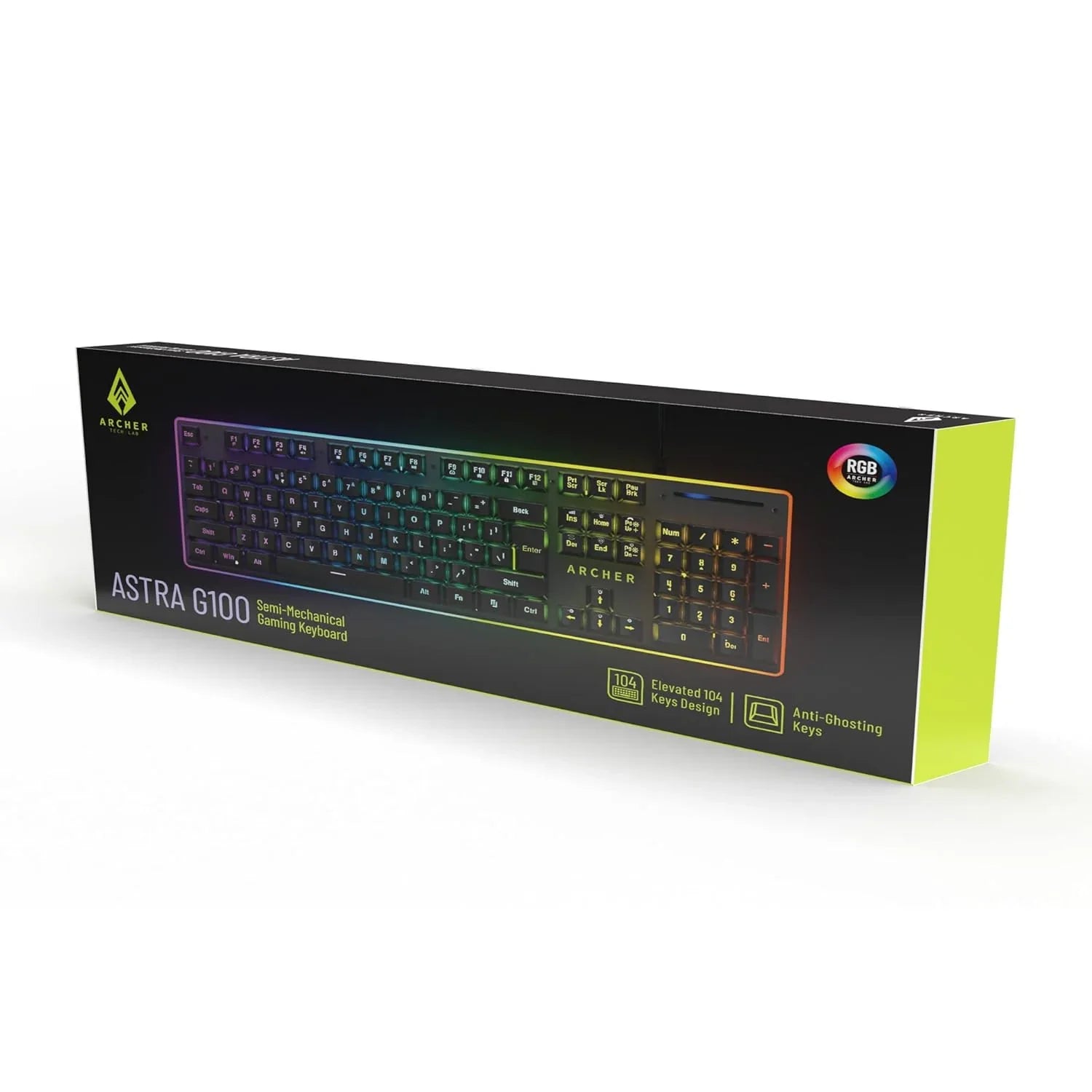 Astra G100 Mechanical Gaming Keyboard with Blue Switches