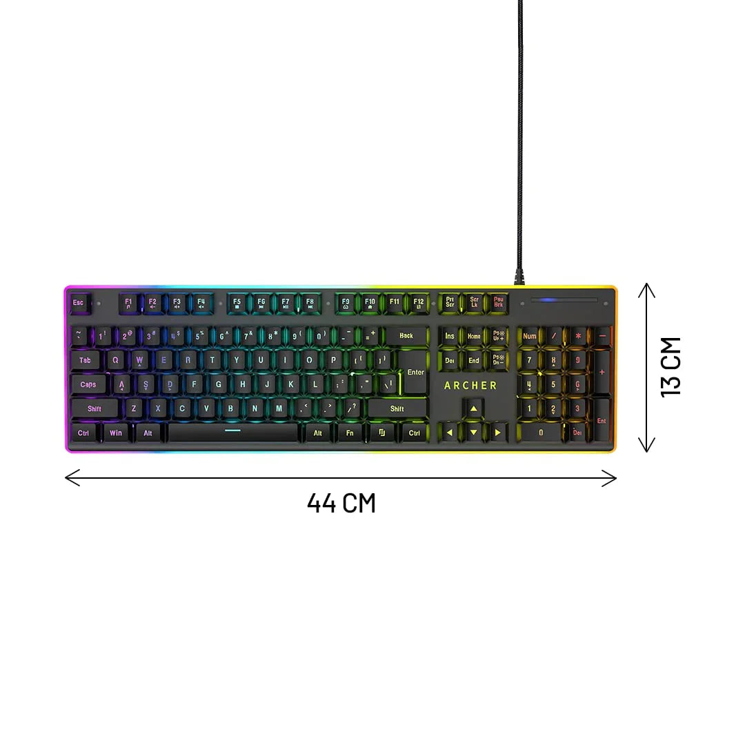 Astra G100 Mechanical Gaming Keyboard with Blue Switches