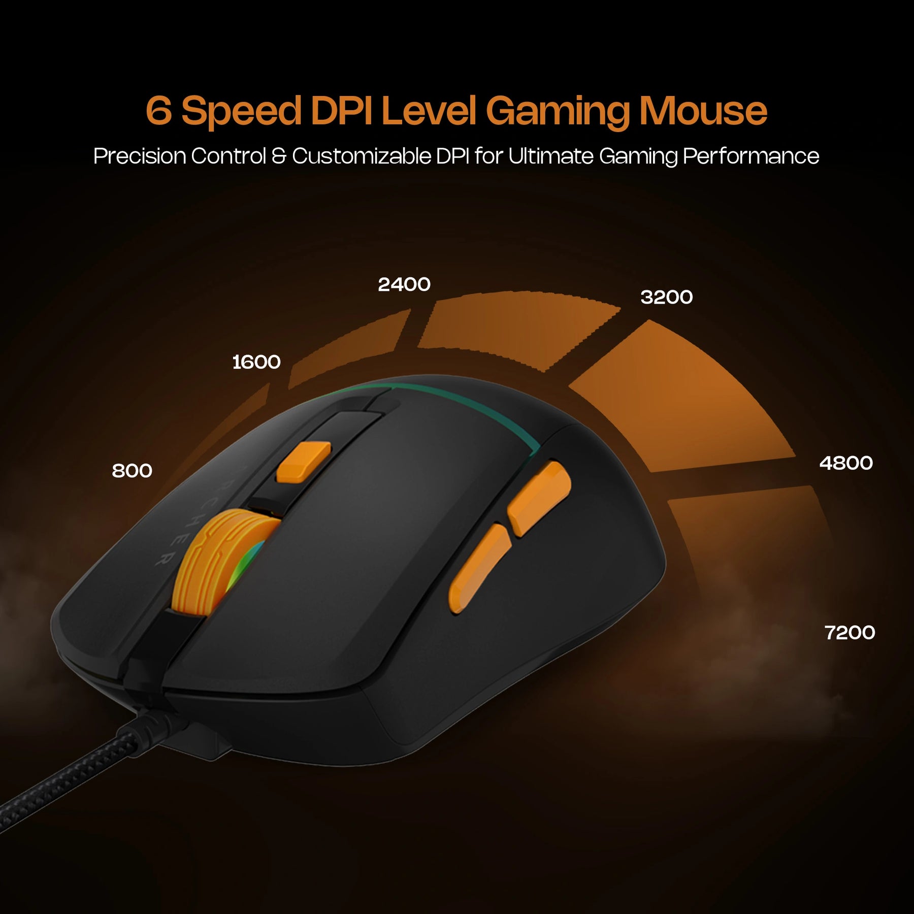 G200 Wired RGB Gaming Keyboard and Mouse Combo – 104 Keys, 19 Anti-Ghosting, 7200 DPI Mouse, 13 RGB Modes