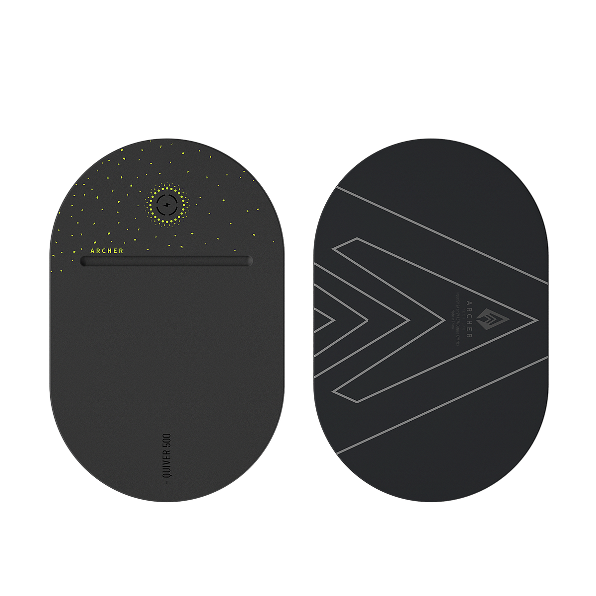 Quiver 500 wireless charging gaming mousepad with 15W fast charge