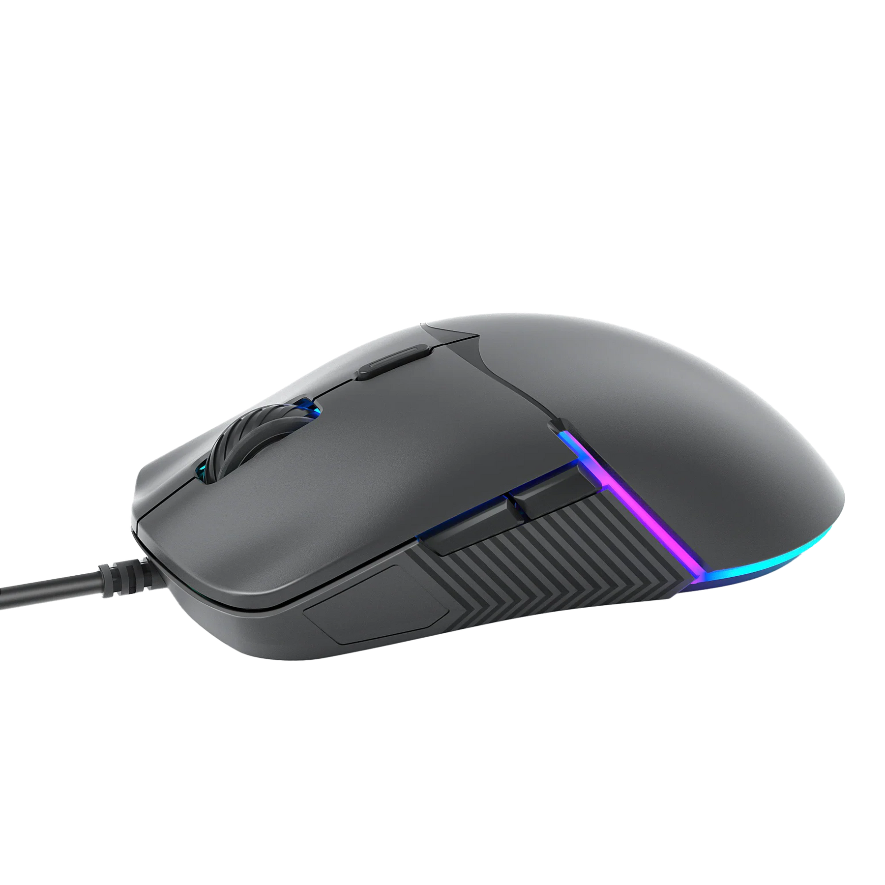 Recurve 100 Ultra Light 69g Wired Gaming Mouse with 3600 DPI Sensor, 6 Buttons, and 7 RGB Colors