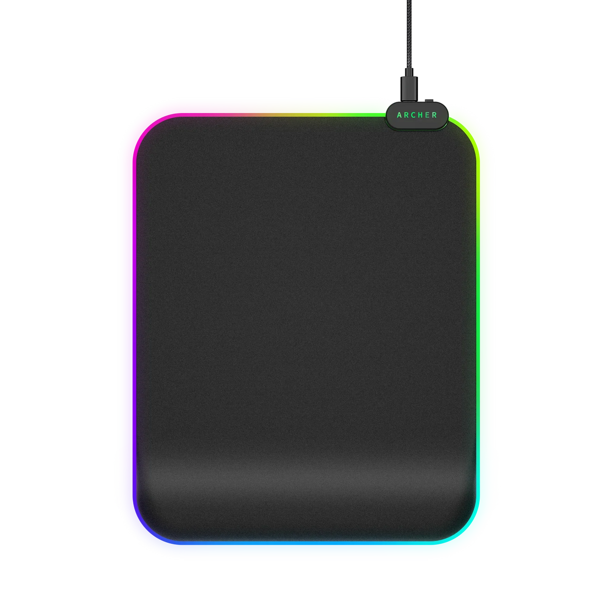 Quiver 200 Gaming Mouse Pad with RGB and Wrist Rest