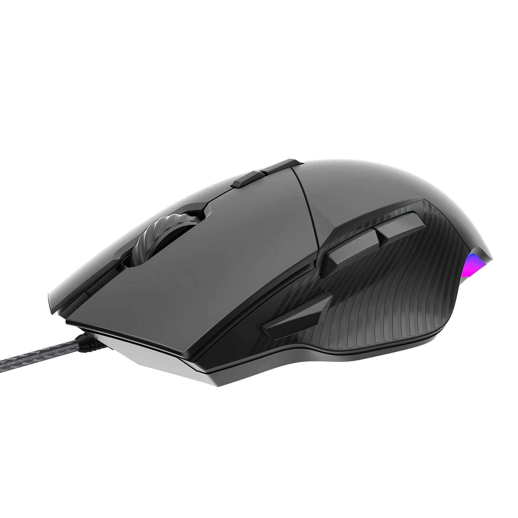 Recurve 300 Wired RGB Gaming Mouse with Thumb Rest, 12000 DPI, and 8 Buttons for PC & Mac
