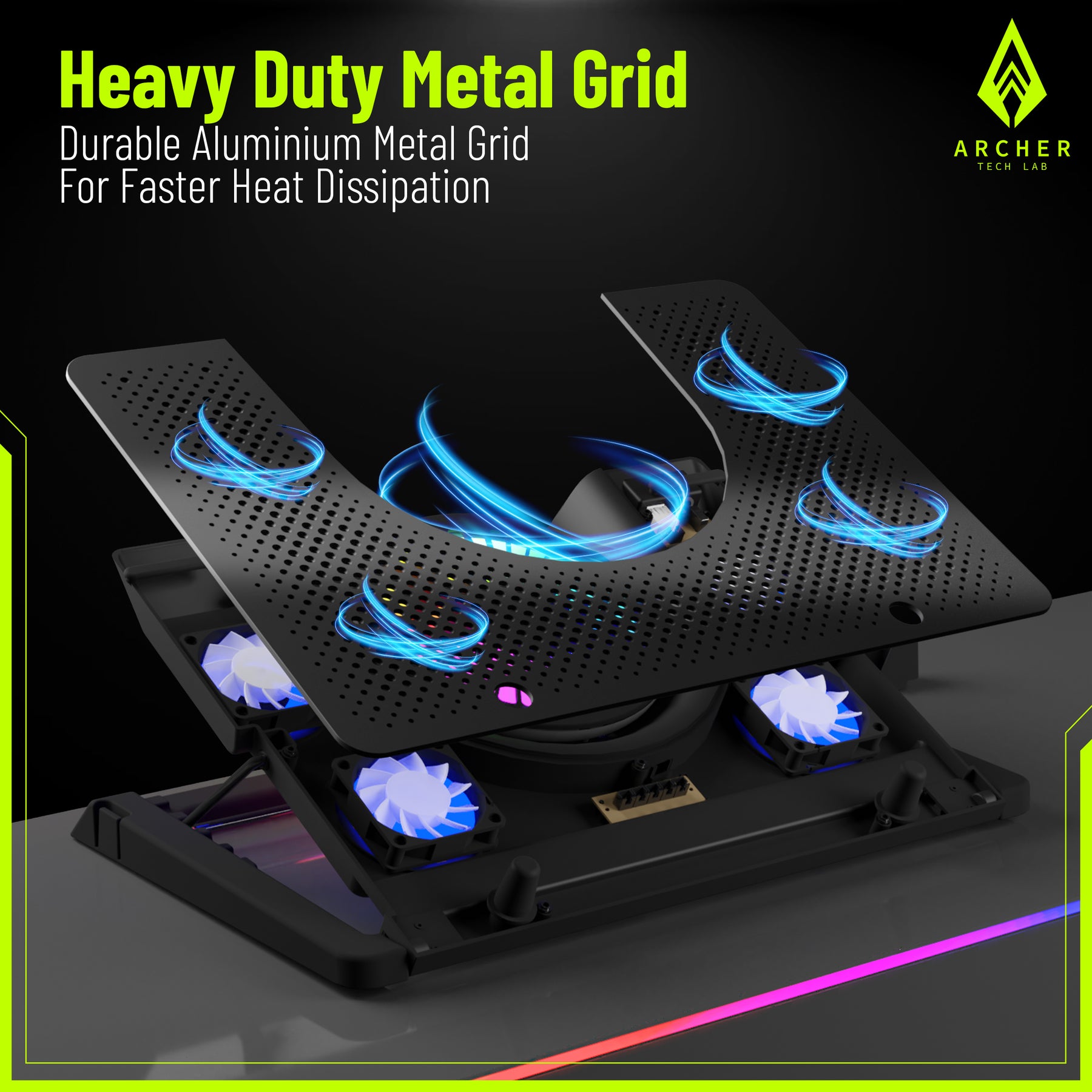 Squall 200 RGB Cooling Pad