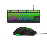 Astra G300 Wired RGB Gaming Keyboard & Mouse Combo (GREEN)