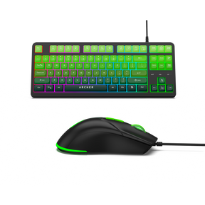 Astra G300 Wired RGB Gaming Keyboard & Mouse Combo (GREEN)