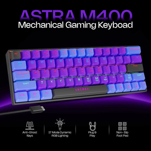 Astra M400 Wired Mechanical Gaming Keyboard