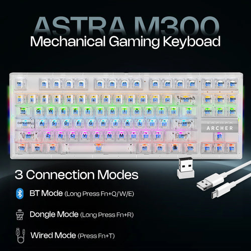Astra M300 Mechanical Gaming Keyboard with Wired