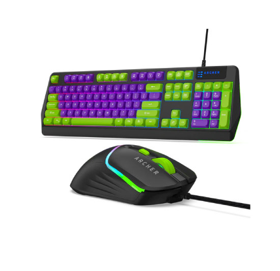 Wired RGB Gaming Keyboard and Mouse Combo