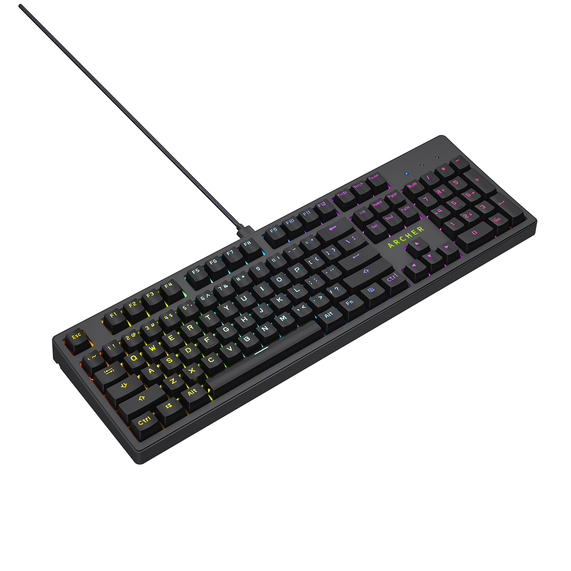 Astra M200 Mechanical Keyboard with Blue Keys