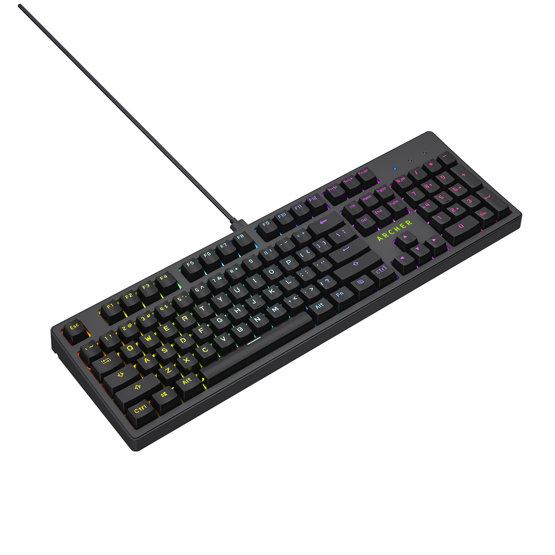 Astra M200 Mechanical Keyboard with Blue Keys